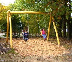 Dubbele schommel, robinia