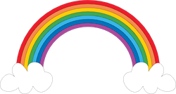 Pleinplakker Regenboog