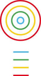Pleinplakker Bulls eye