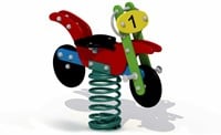 Veerfiguur Motorfiets