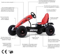 BERG skelter XL B.Super - rood USP