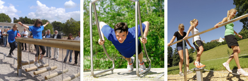 Fit, Free, Fun en Functie met 4FCircle outdoor fitness