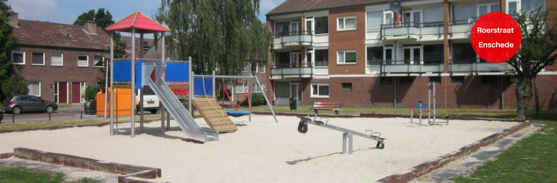 Duurzame speelplek voor Roerstraat in Enschede