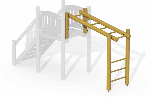 Apenladder - montage op de grond (type B)