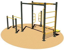 Outdoor Calisthenics toestel Teseo