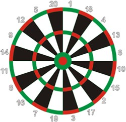Pleinplakker Dartbord Deluxe