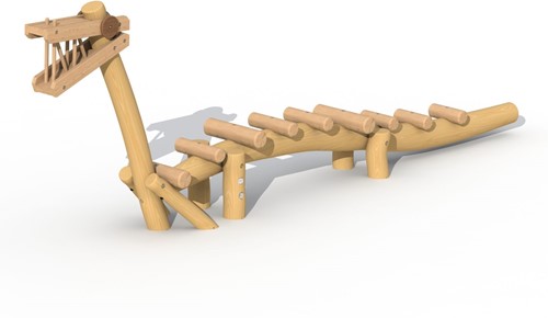 ECO-Play robinia balanceertoestel Draak