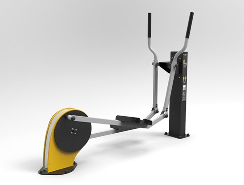 Outdoor fitnesstoestel crosstrainer