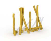 ECO-Play robinia palenbos (15 palen)
