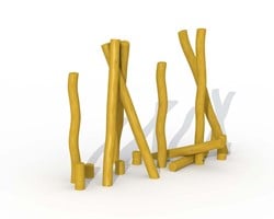 ECO-Play robinia palenbos (15 palen)