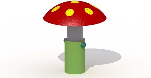 Speelelement Verende paddenstoel