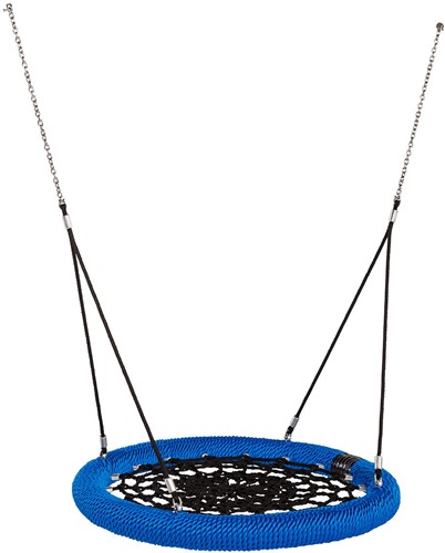 Vogelnestmand, diameter 120 cm, voor professioneel gebruik   - zwart/blauw/zwart
