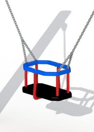 Peuterzitje voor schommelframe