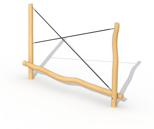 ECO-Play robinia balanceertoestel Neushoorn