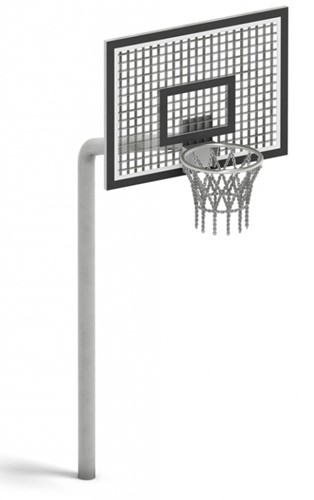 Basketbalstandaard compleet