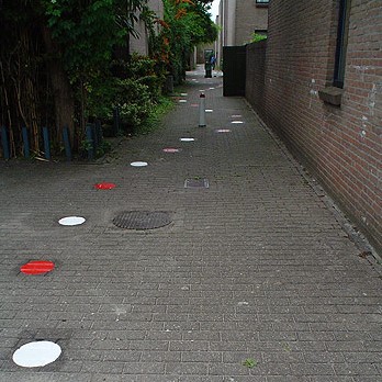 Pleinplakker Ronde stippen, set 12 stuks-3