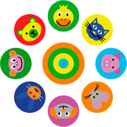 Pleinplakker Dieren spel
