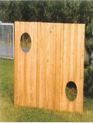 Robinia doelwand