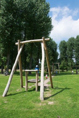 ECO-Play robinia kabelbaan (met 2 platformen)-2