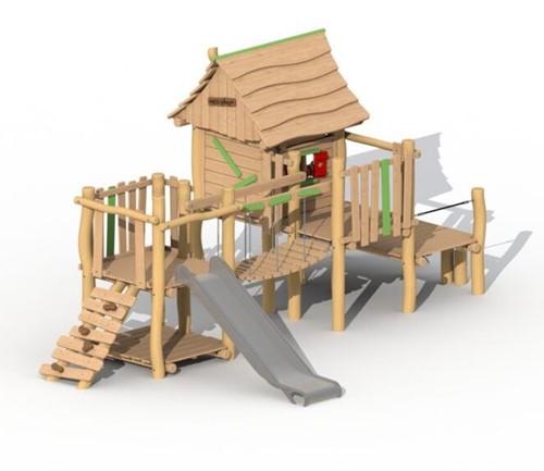 ECO-Play robinia stropersbos - roestvrijstaal-2