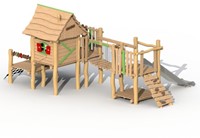 ECO-Play robinia stropersbos - roestvrijstaal-3