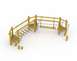 ECO-Play robinia evenwichtsparcours G