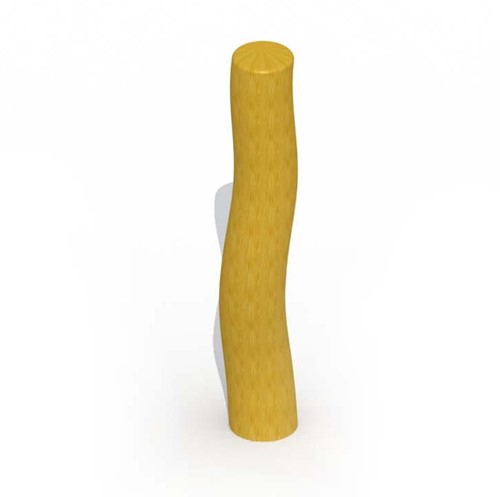 ECO-Play robinia paal, diam. 12 - 14 cm, lengte 100 cm