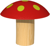 ECO-Play Paddenstoel - laag model