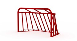Metalen voetbaldoel (klein)