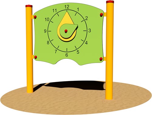 Spelpaneel Klok