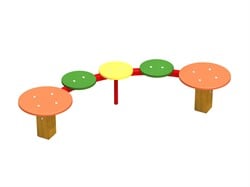 Europlay sprookjesbank gebogen (5 zittingen)