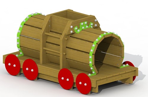 Speelelement Tankwagon (voorgemonteerd) - montage op de grond (type B)