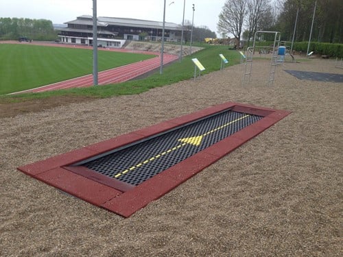 trampoline voor rolstoelgebruik