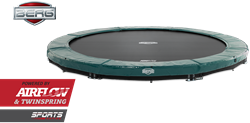 BERG Sports inground trampoline Elite, diam. 330 cm zonder veiligheidsnet
