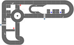 Pleinplakker Verkeersplein 3