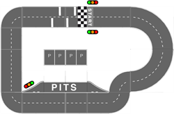 Pleinplakker Race circuit