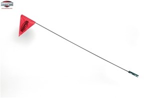BERG veiligheidsvlag, rood