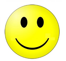 Pleinplakker Smiley 